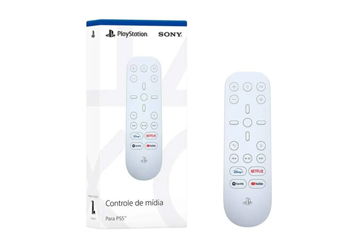 Imagem do produto Controle de Mídia PS5 em Kabum