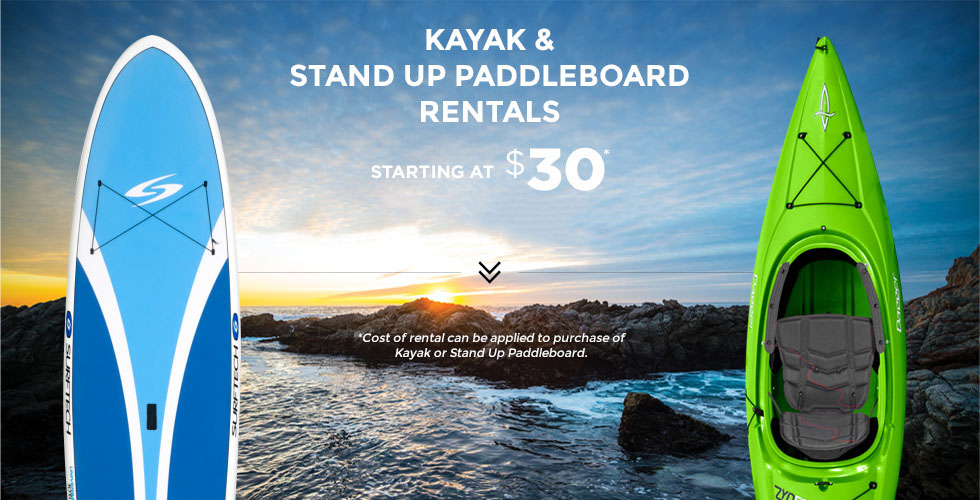 Kayak and Stand Up Paddleboard Rentals