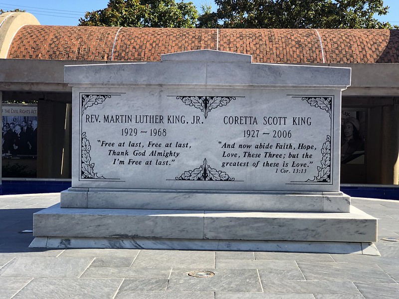 Martin Luther King, Jr. and Coretta Scott King Graves