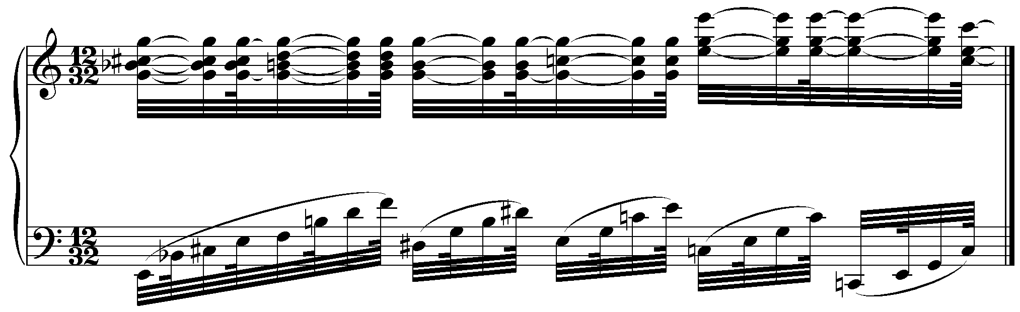 Example 4: Arietta, m. 51 (variation 3)
