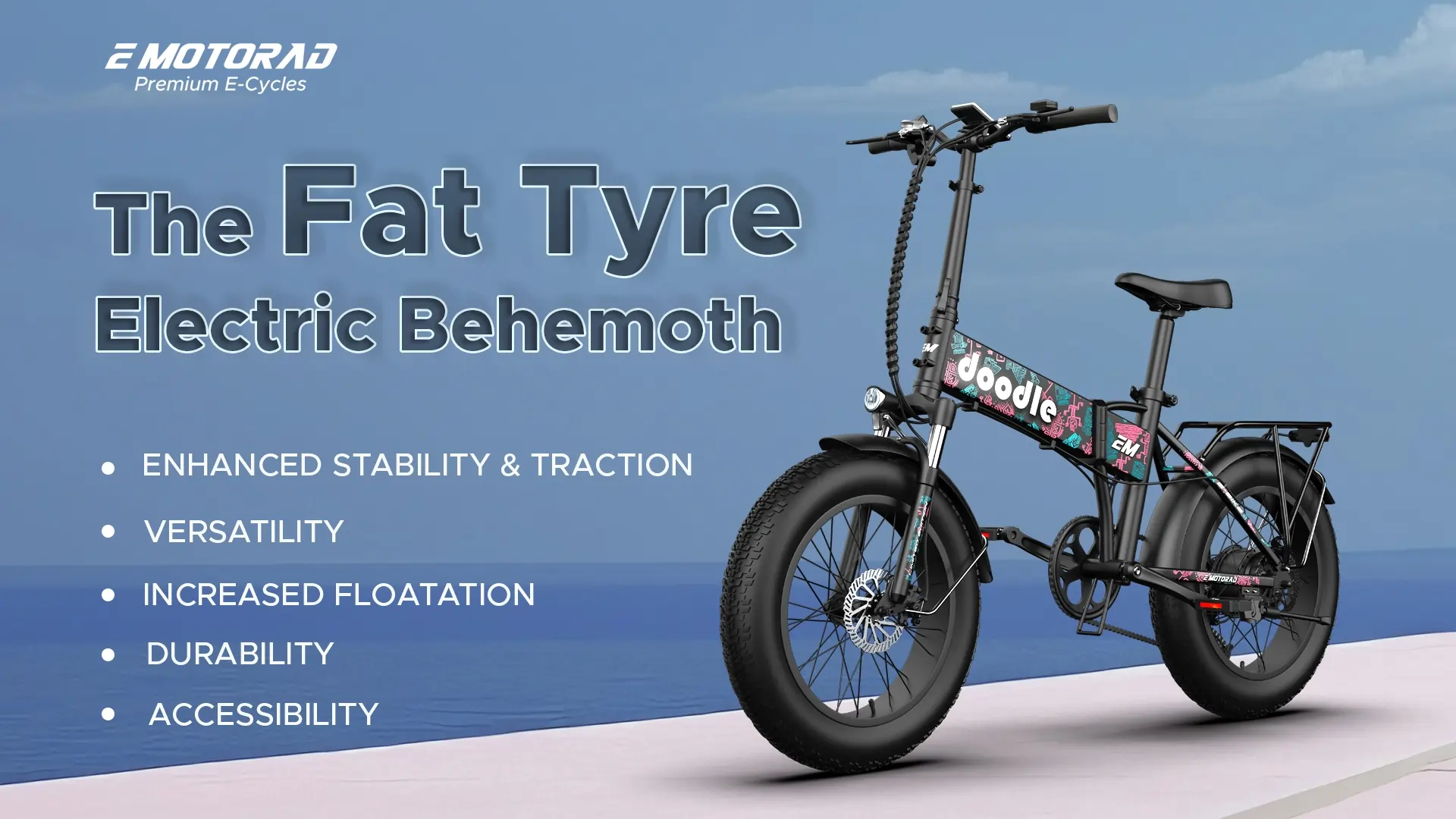 Electric cycle with fat tyre hotsell