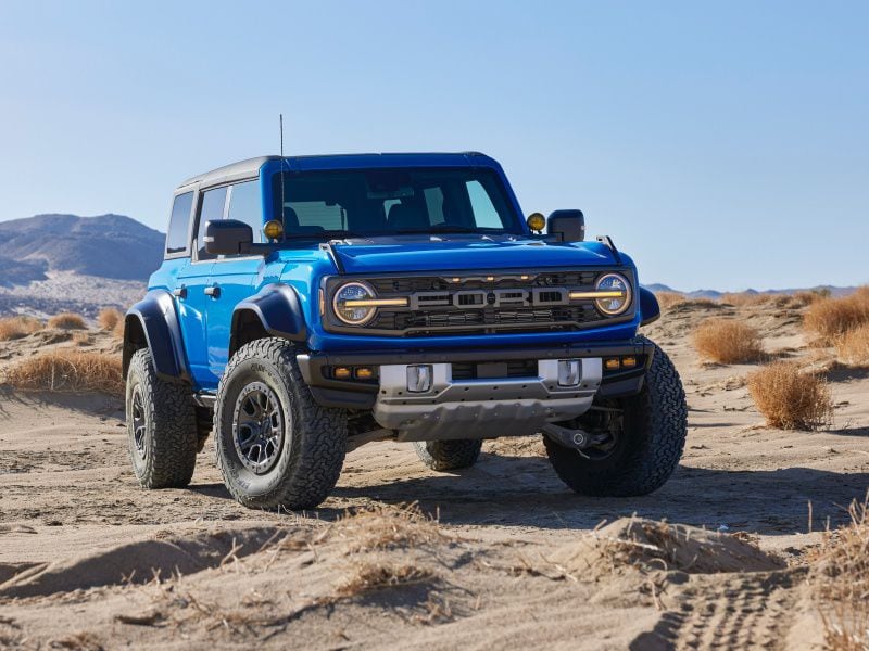2022 Ford Bronco Raptor ・  Photo by Ford 