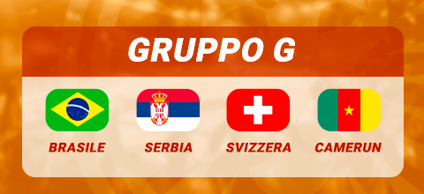 Pronostico Gruppo G Mondiali 2022 | News & Blog LeoVegas Sport
