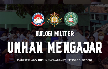 Prodi Biologi Militer FMIPA UNHAN RI Melakukan  Pengabdian Kepada Masyarakat