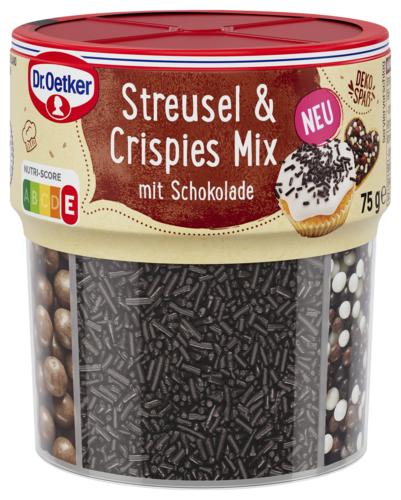 Streusel &amp; Crispies Mix mit Schokolade - Produkte