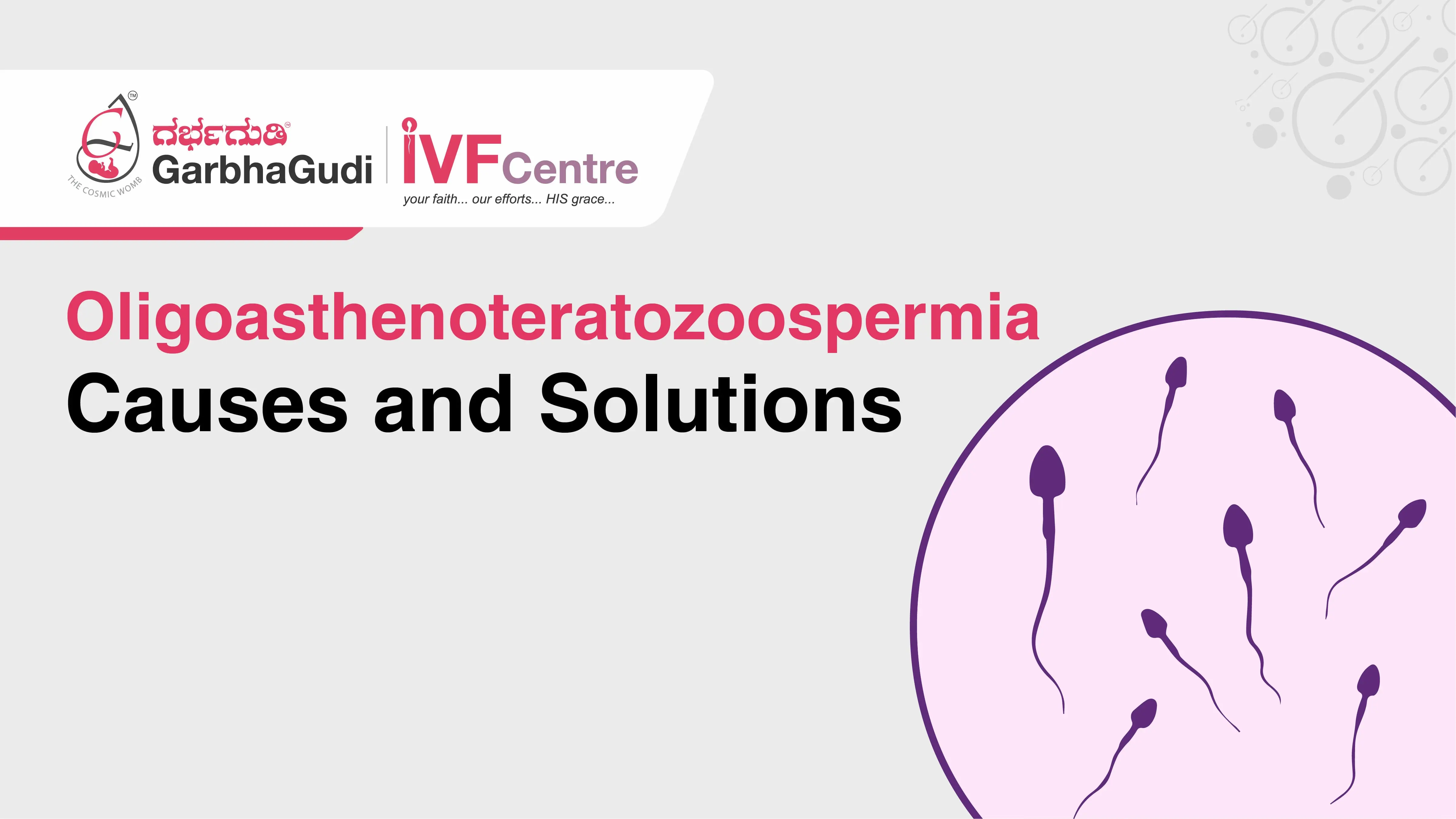 Oligoasthenoteratozoospermia (OATS): Causes and Solutions