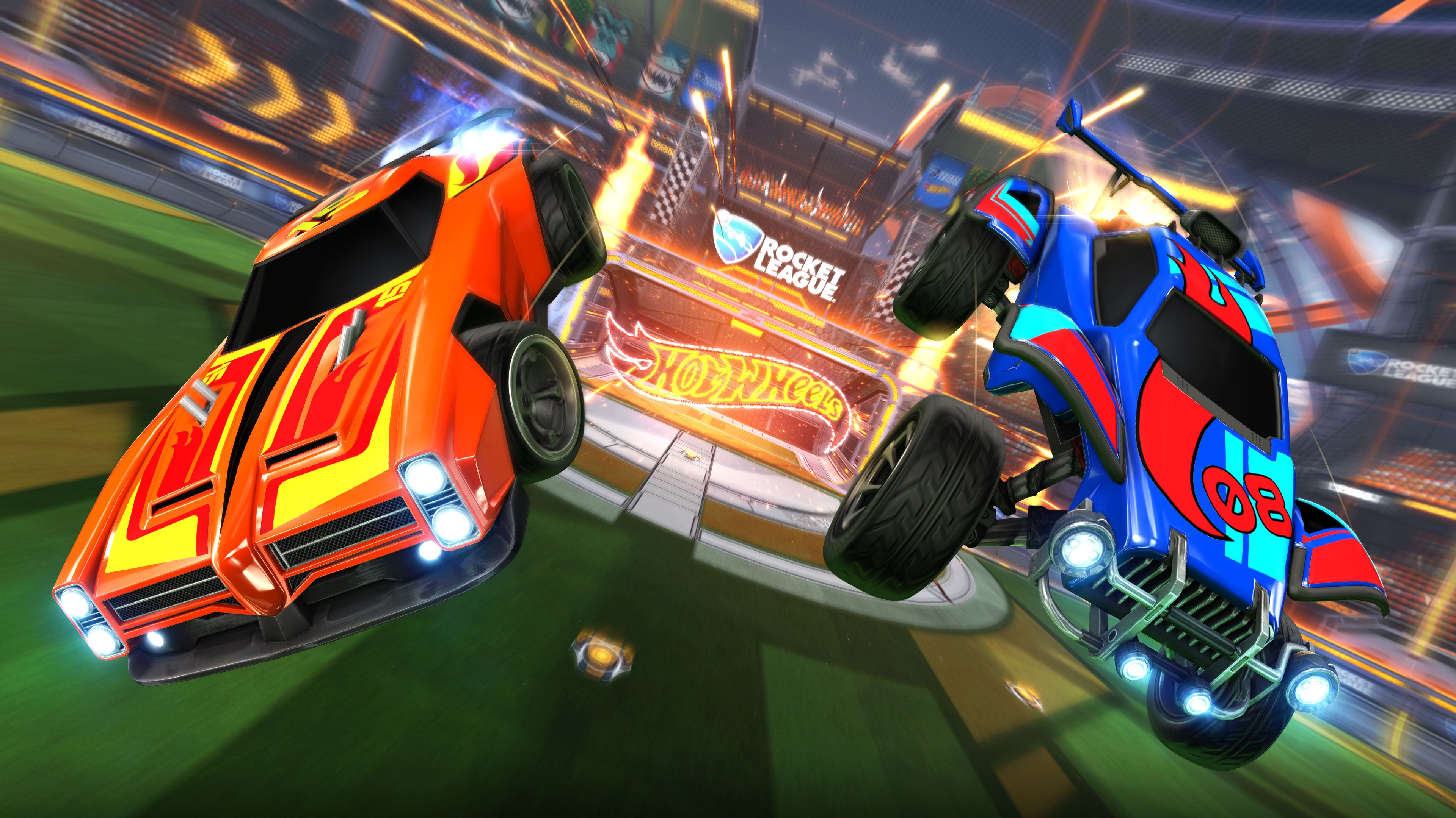 Carros hot best sale wheels rocket league