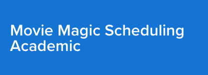 Movie Magic Scheduling Academic