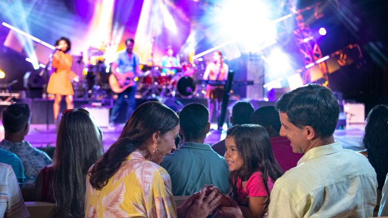 Music at the EPCOT Food & Wine Festival