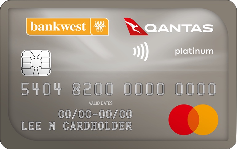 Bankwest Qantas Platinum Mastercard - Up to 50K