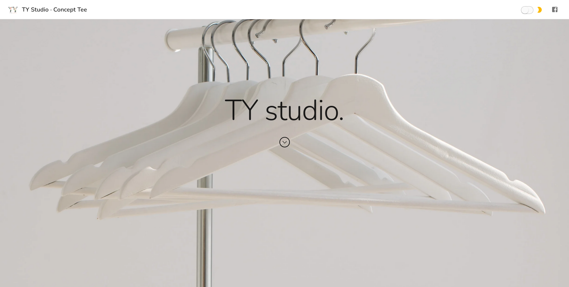 TY Studio 's page screenshot.'