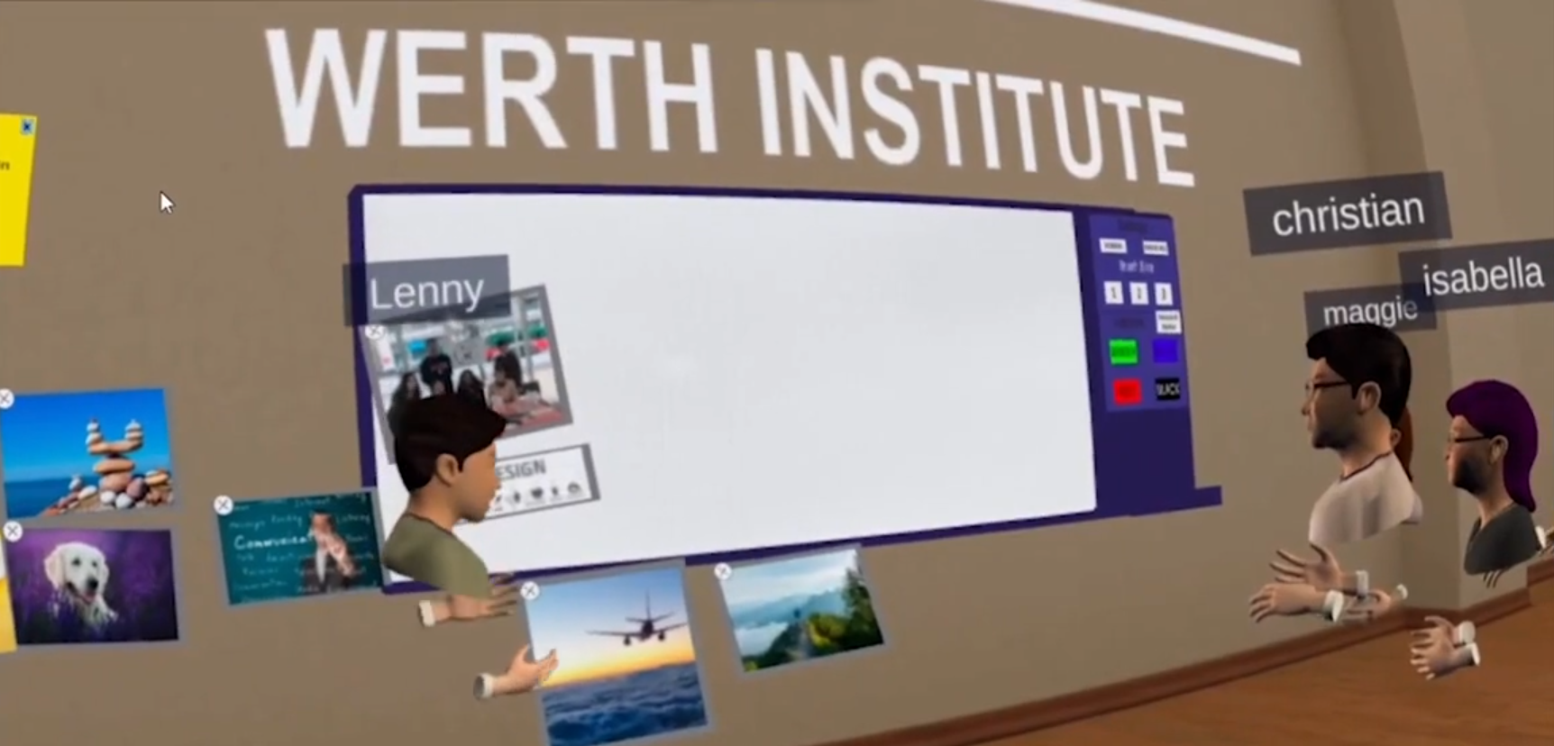 Collaborative Virtual Reality Enables Remote Learning for University Students