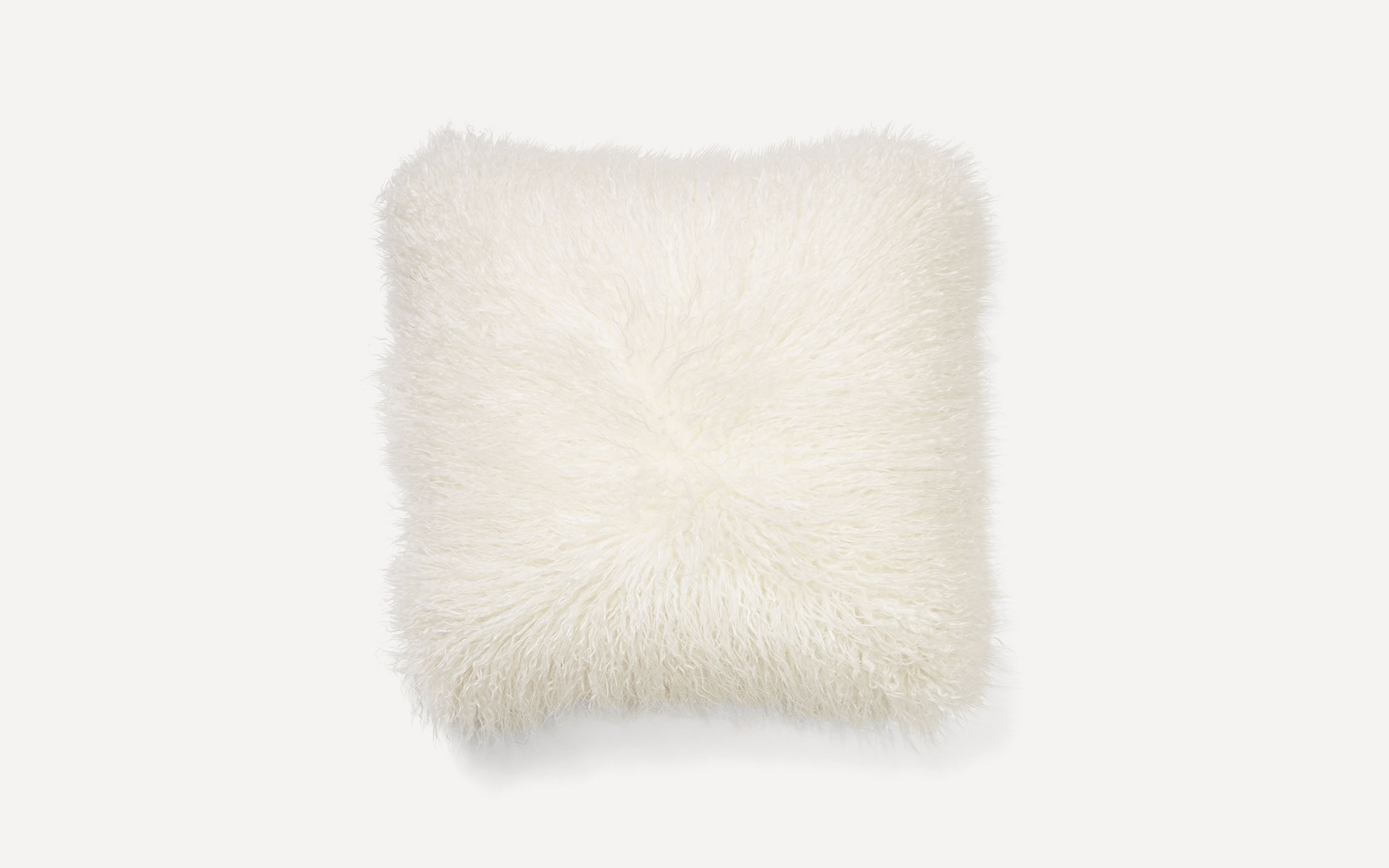 Faux Fur Square Pillow Cover - Burrow