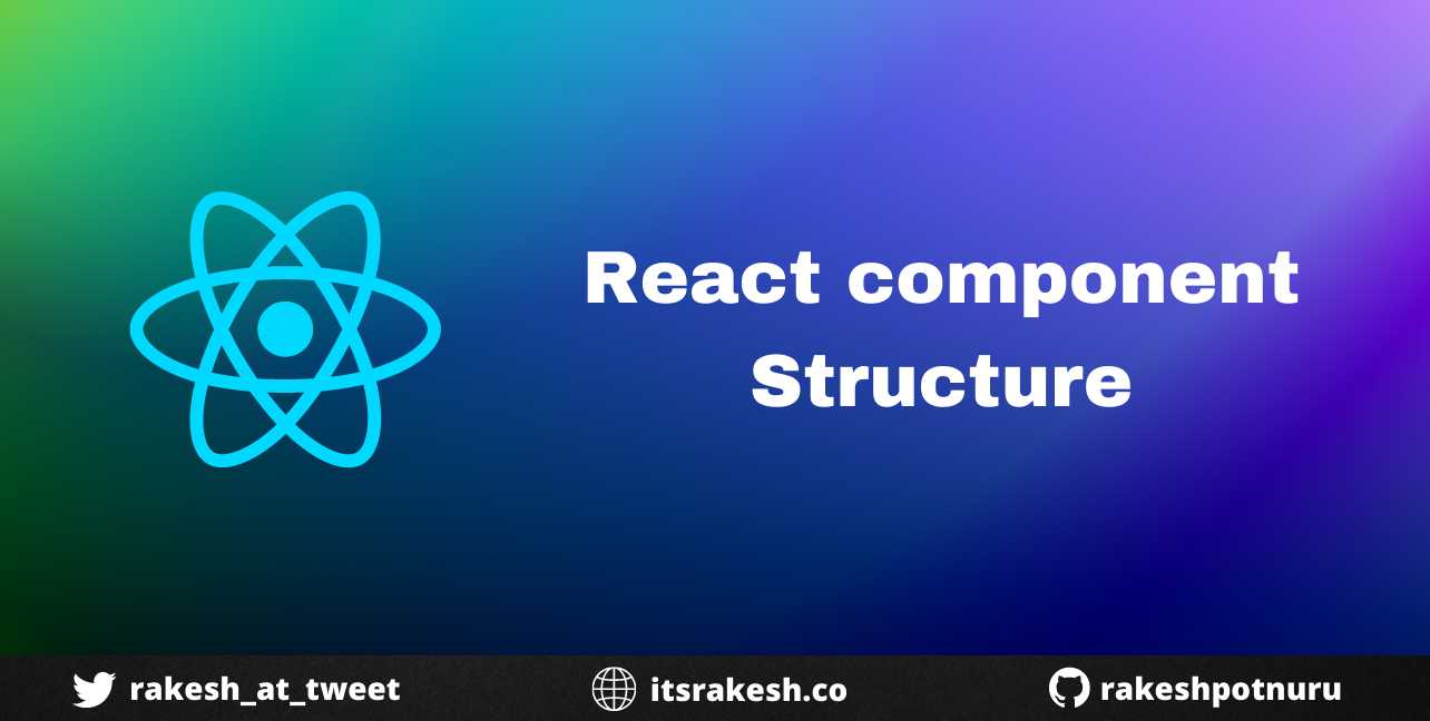 How I structure and organize my reactjs components