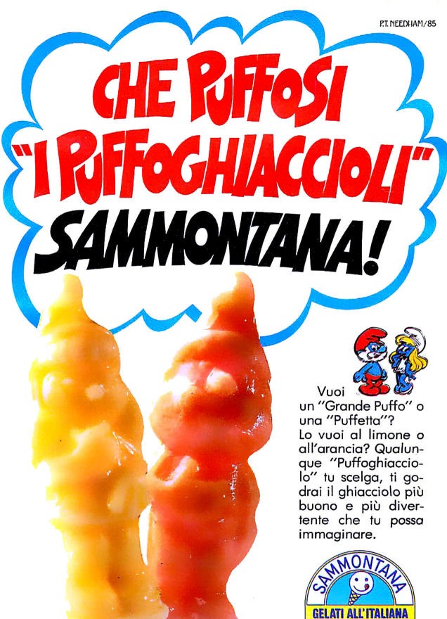 I Puffoghiaccioli - pubblicità da Topolino del 1985.jpg