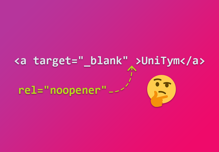 Tại sao nên thêm rel="noopener" khi sử dụng target="_blank"?