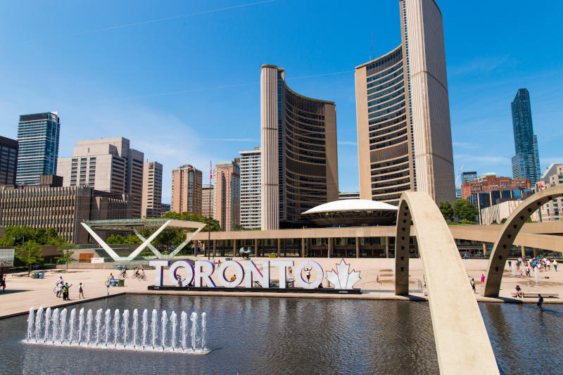 Nathan Phillips Square.