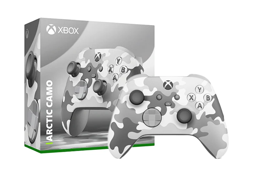 Imagem do produto Controle Sem Fio Xbox – Arctic Camo - Edição Especial em Kabum