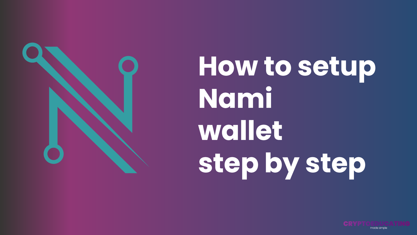 nami wallet crypto