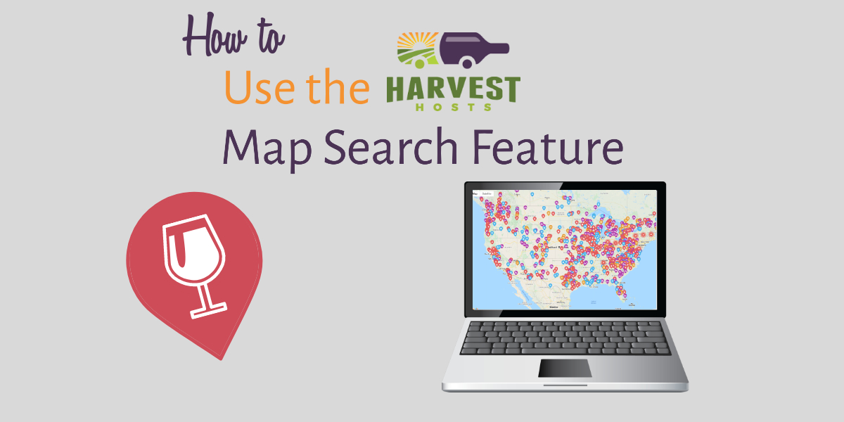 How to Use the Harvest Hosts Map Search Feature