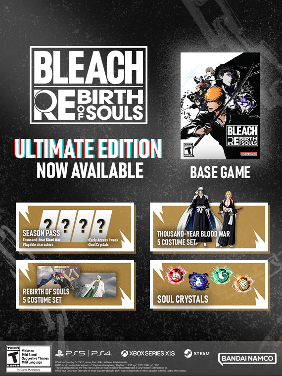 BLEACH Rebirth of Souls Digital Ultimate Edition Product Image