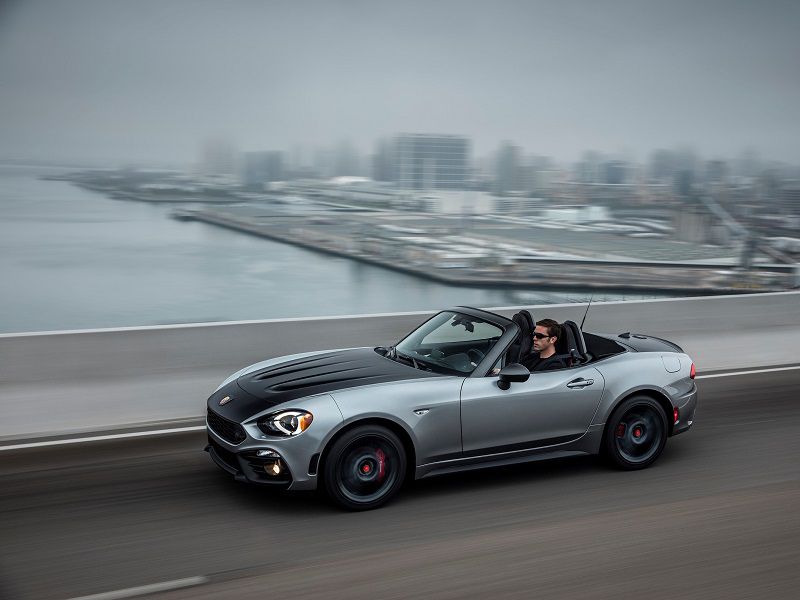 2019 Fiat 124 Spider Abarth Silver Driving Side Profile ・  Photo by FIAT 