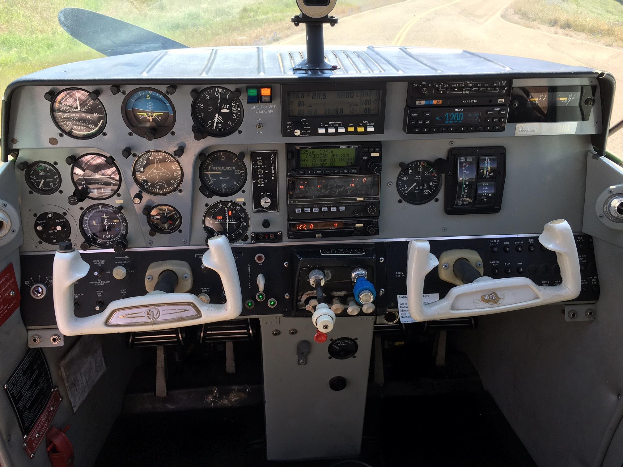 1972 Beechcraft C24R Sierra $80,000 - (Here at Placerville) - N83VC