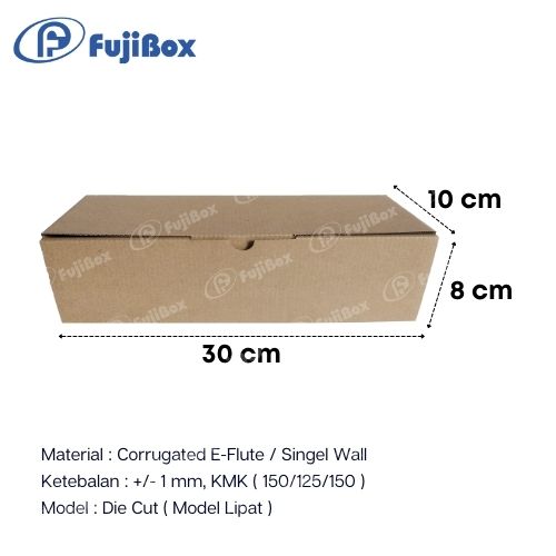 FUJIBOX DUS KARTON | CORRUGATED 10 x 30 x 8 | KARDUS BOX TEBAL