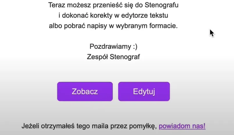 Przyciski w mailu - Zobacz oraz Edytuj.webp