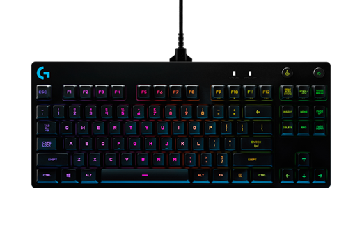 Imagem do produto Teclado Mecânico Gamer com fio Logitech G Pro Switch Blue Clicky em Amazon