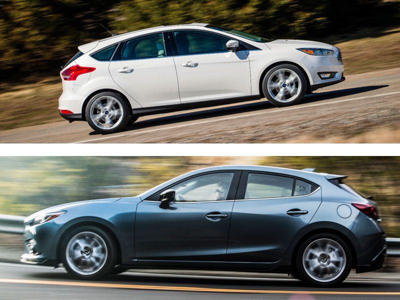 2016 Ford Focus vs 2016 Mazda Mazda3 