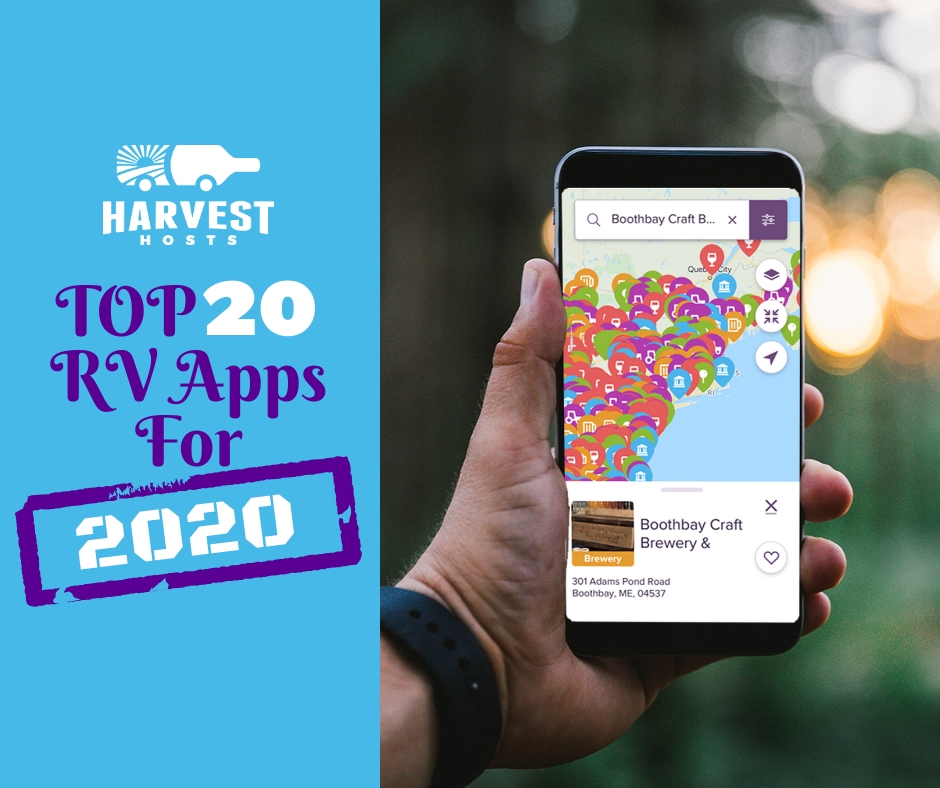 Top 20 RV Apps for 2020