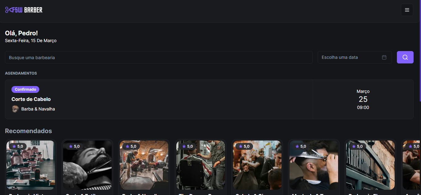 Thumbnail do projeto Barber Shop