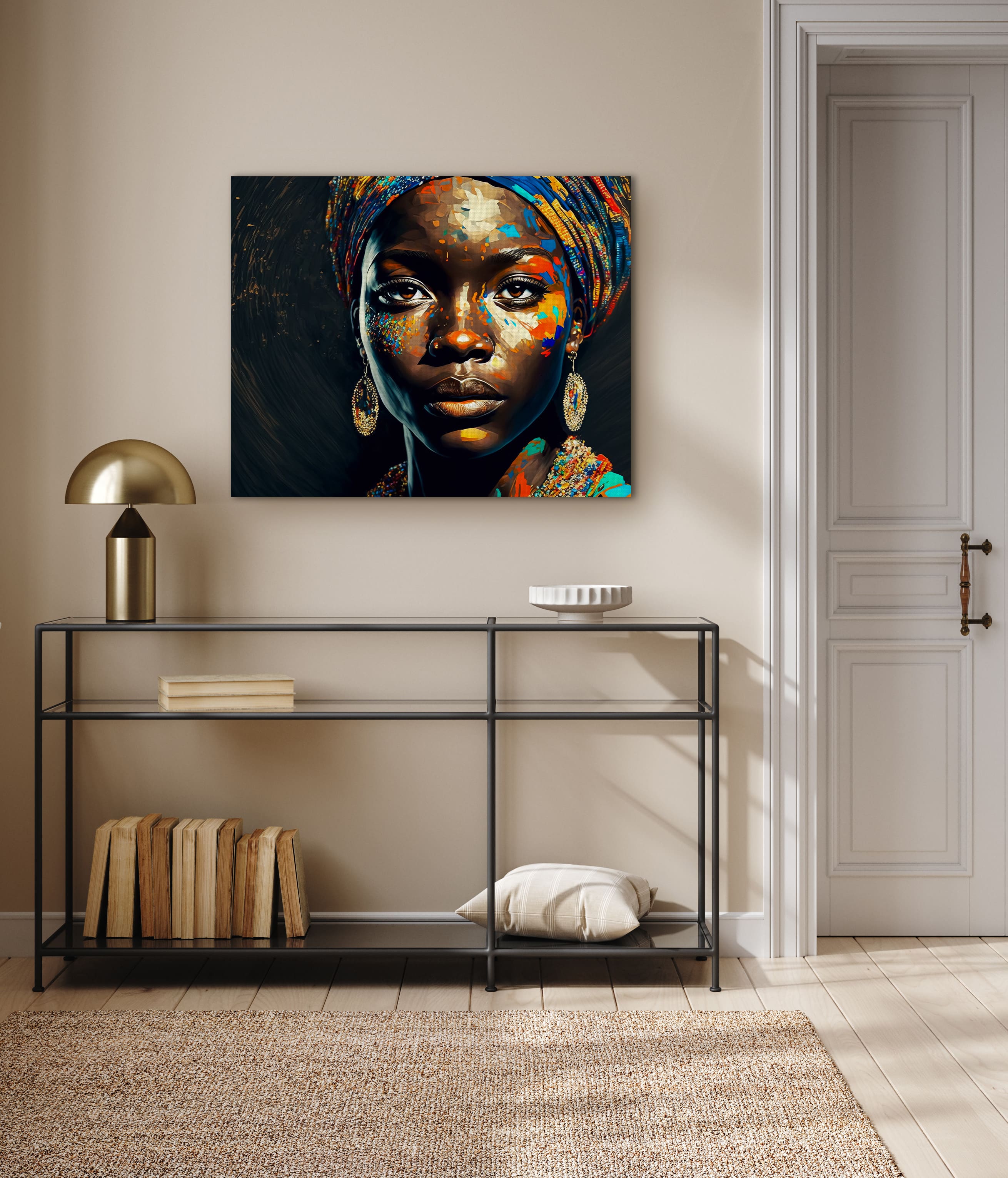 Canvas print of AI generated art