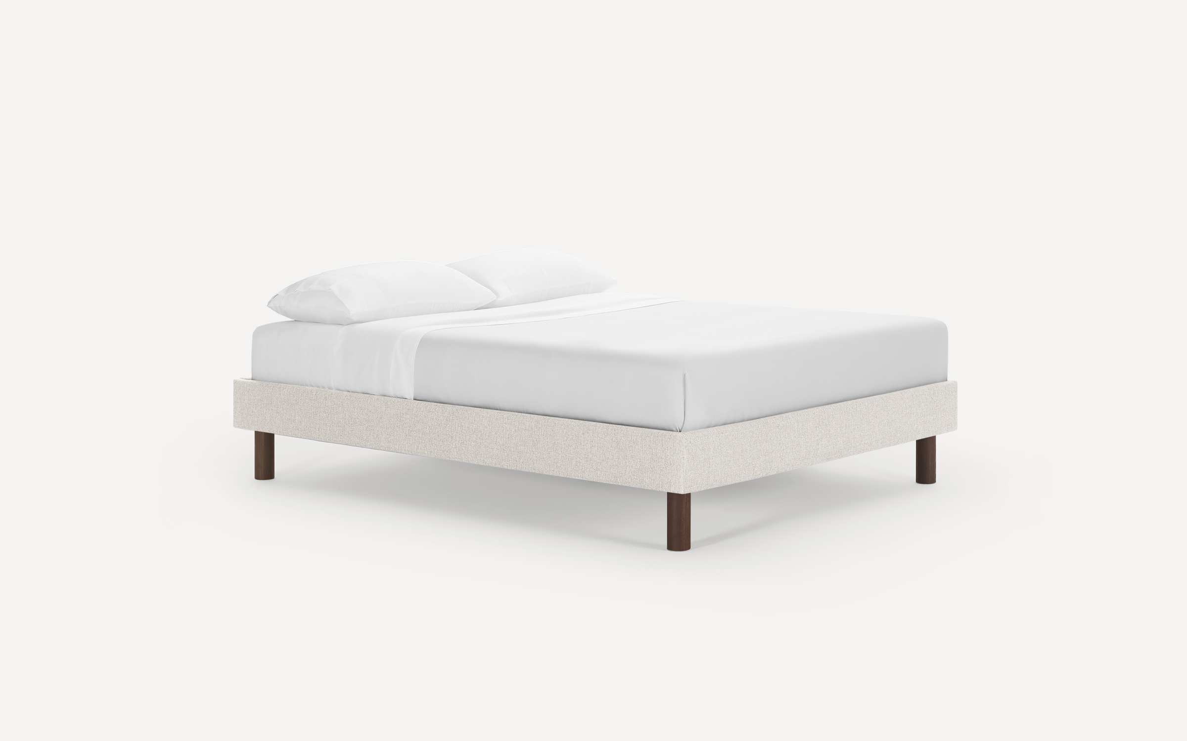 Chorus Hardwood Upholstered Bed, Queen Burrow