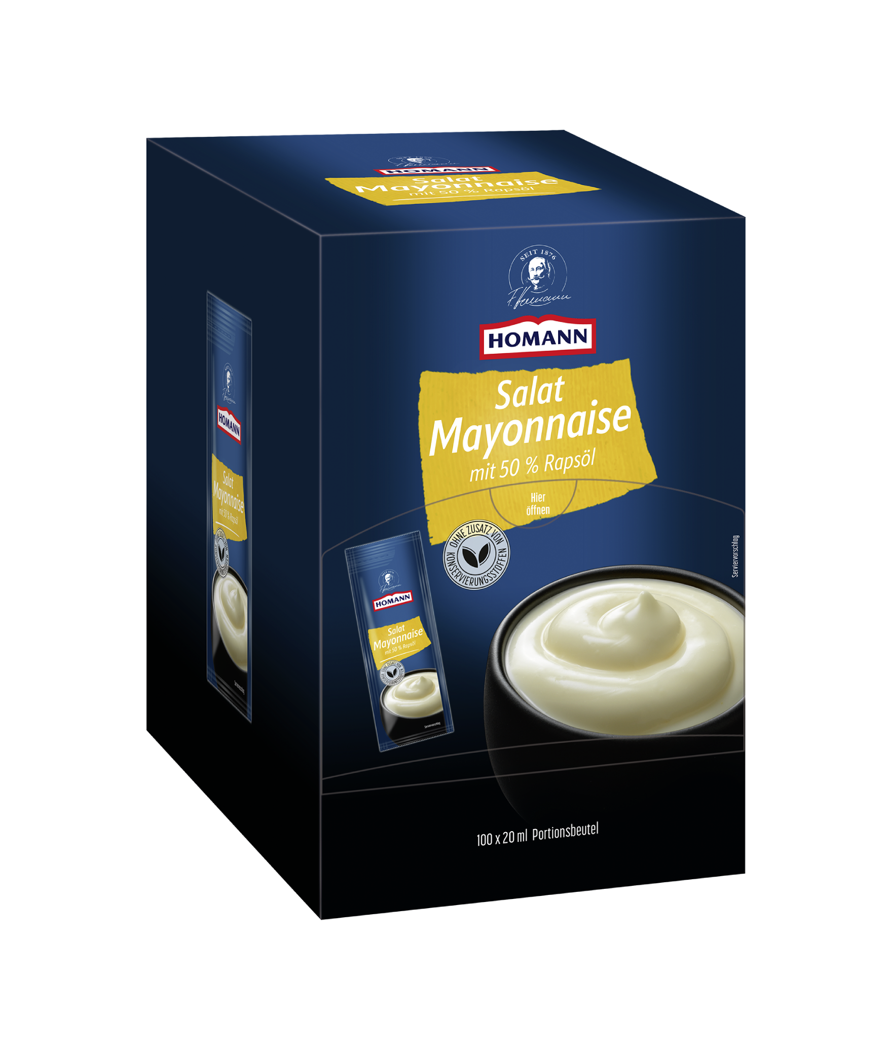 HOMANN Salat Mayonnaise 50% 20ml | KRAUSS Marketplace