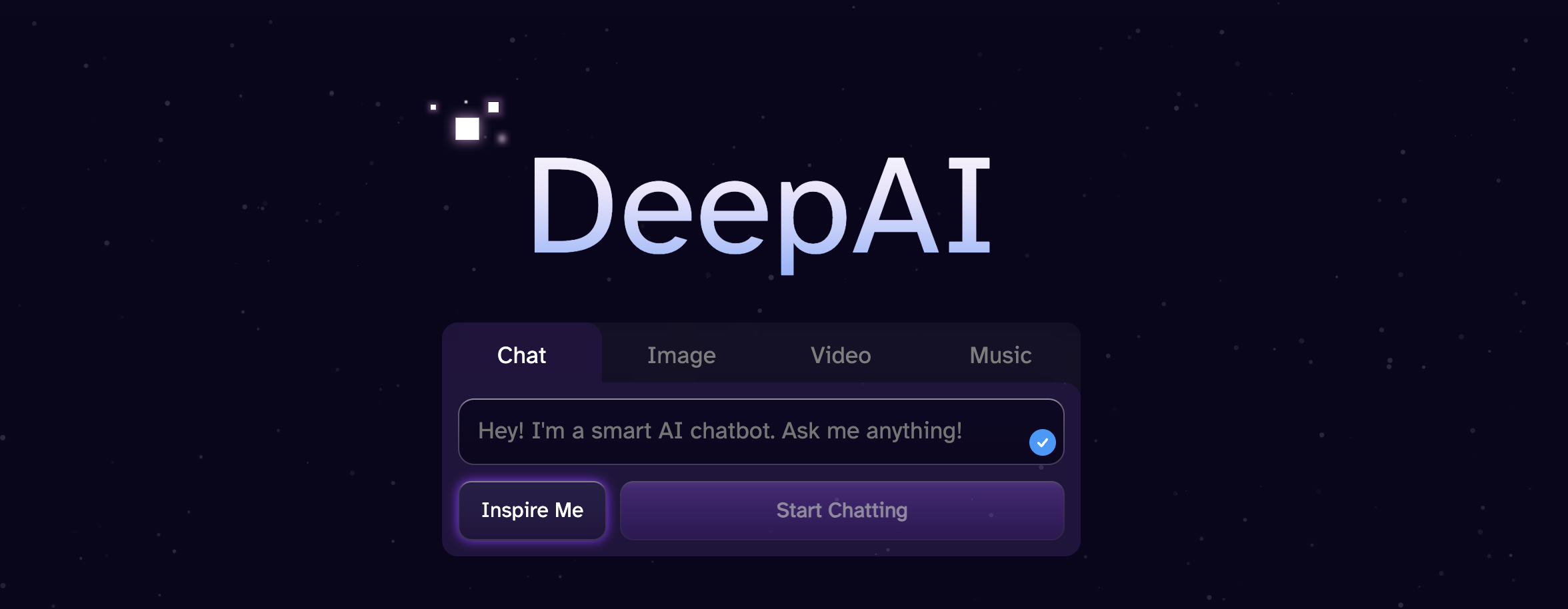 DeepAI Screenshot