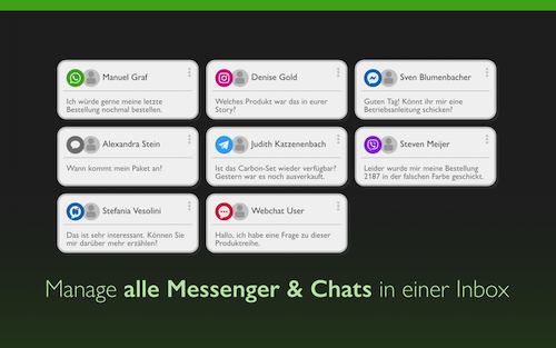 MessengerPeople Screenshot