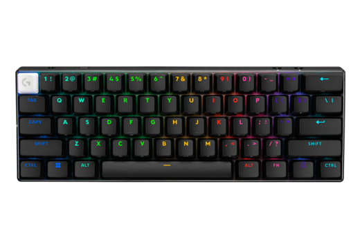 Imagem do produto Teclado Mecânico Gamer sem fio Logitech G Pro X 60 Lightspeed Switch Brown Tactile - Preto em Americanas