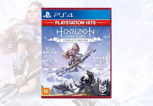 Imagem do produto Horizon Zero Dawn: Complete Edition Hits PS4 - Físico em Kabum