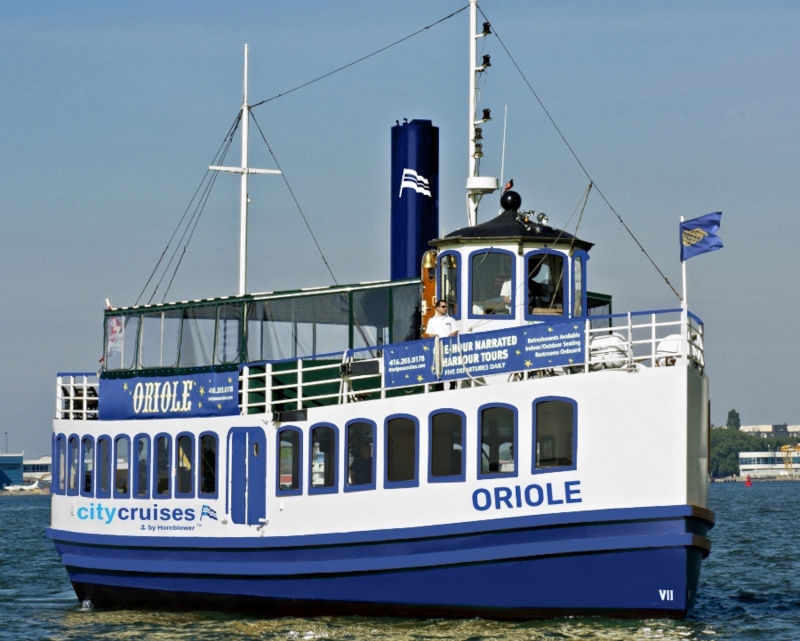 City Cruises Toronto Sightseeing Harbour Tour on Lake Ontario