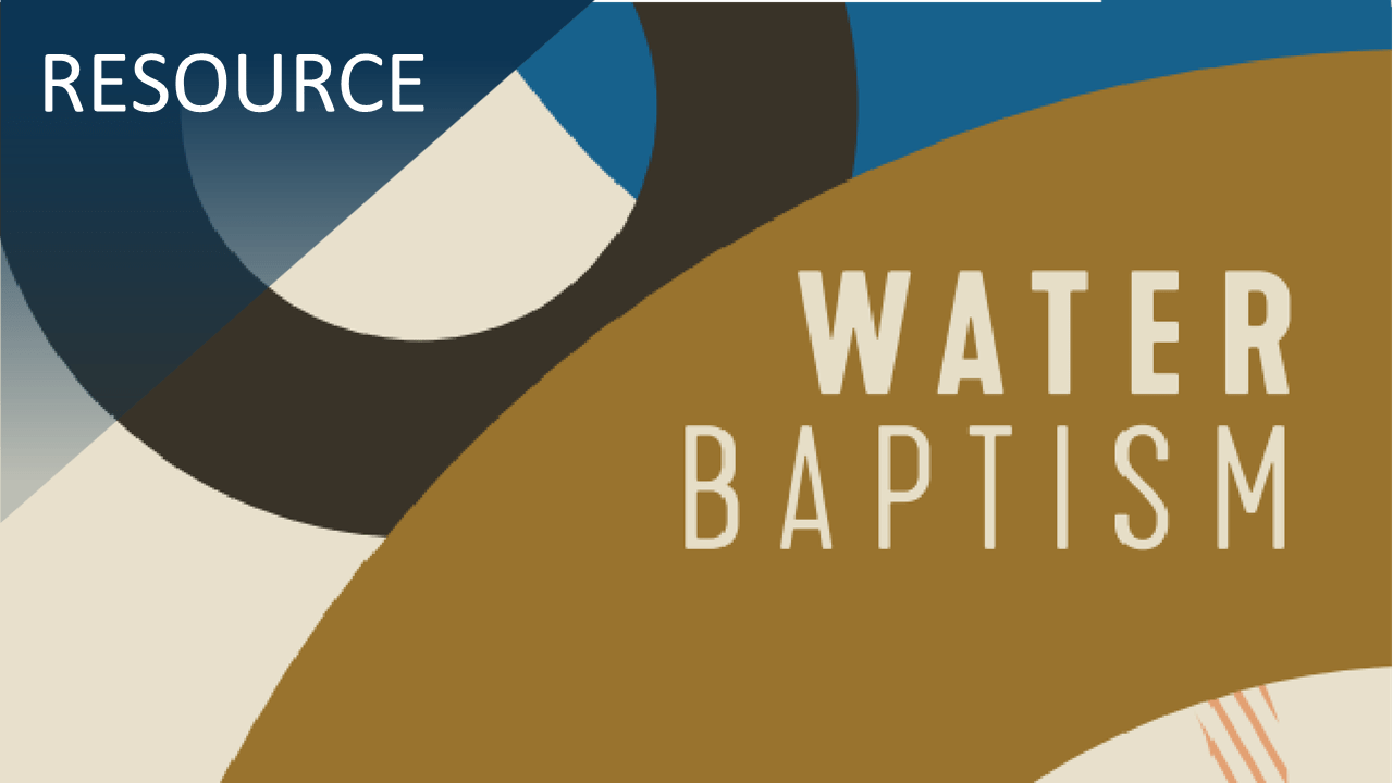 Water Baptism Guide