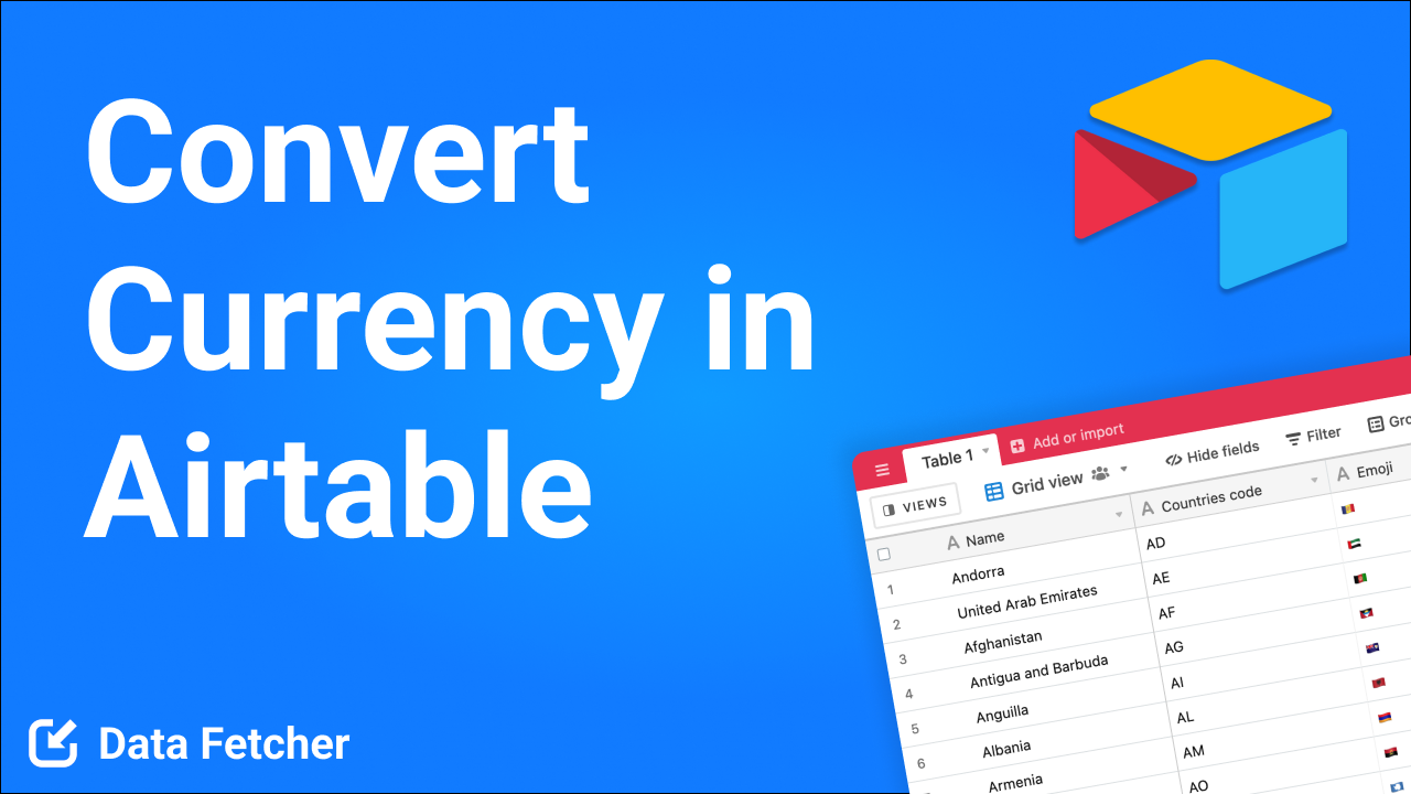 How to Convert Currency in Airtable