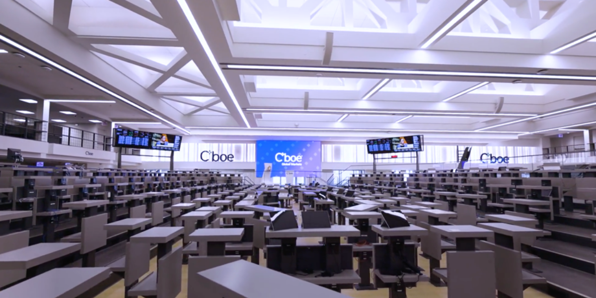 Cboe Opens New Trading Floor In Chicago Board of Trade (CBOT) Building