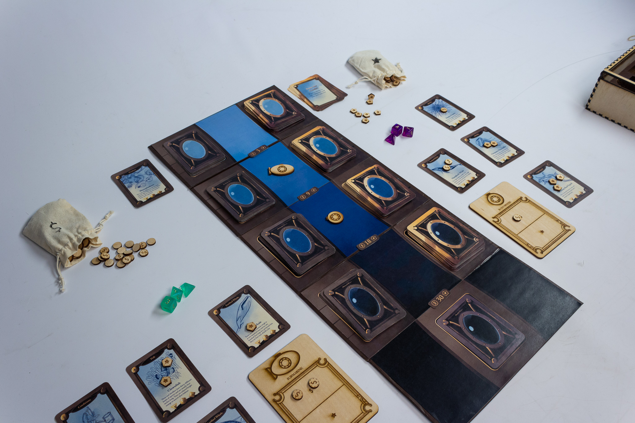 Full Game Board Laid Out