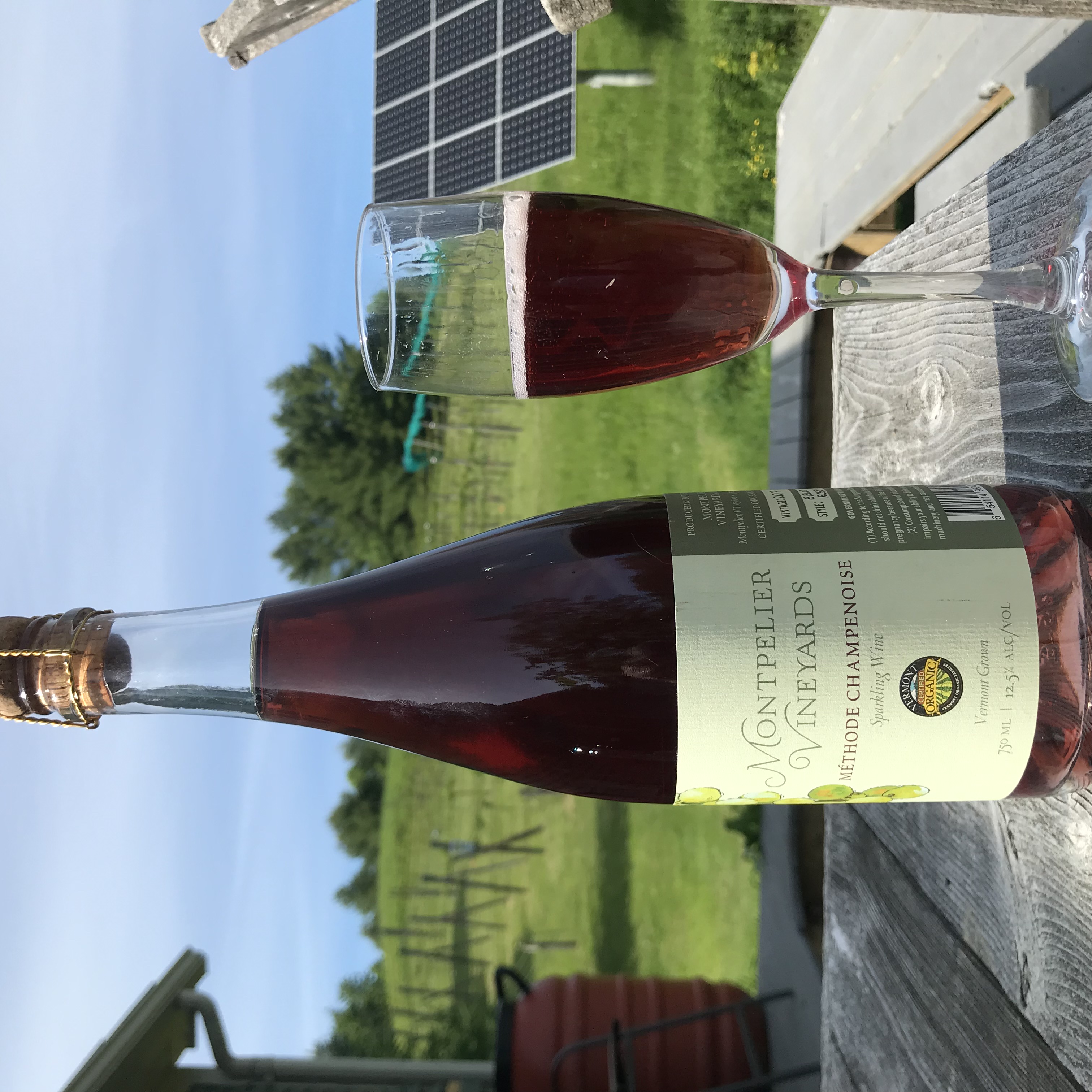 Méthod Champenoise Sparkling Rosé Wine