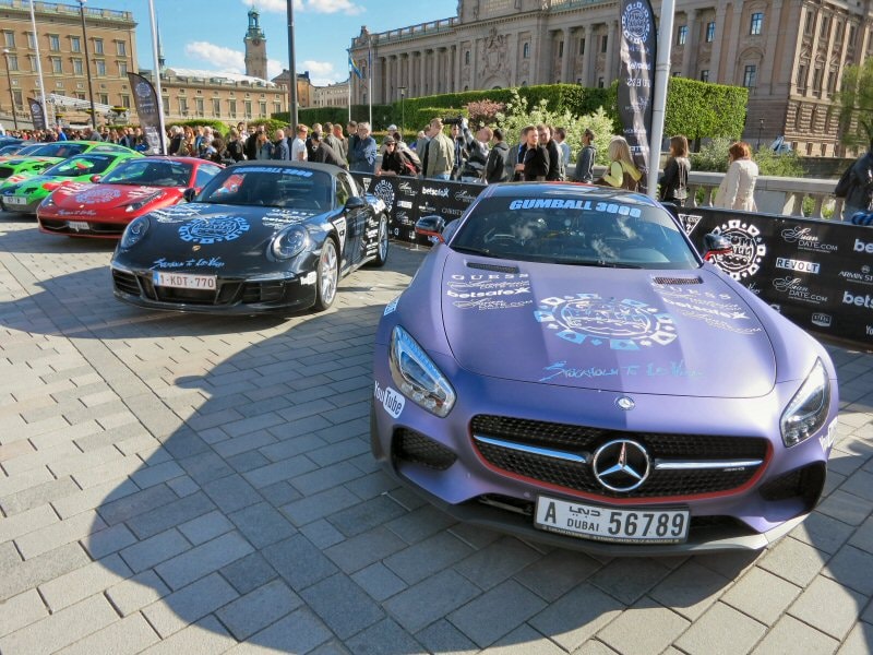 Mercedes-AMG GT S Gumball 3000 Rally ・  Photo by Benjamin Hunting