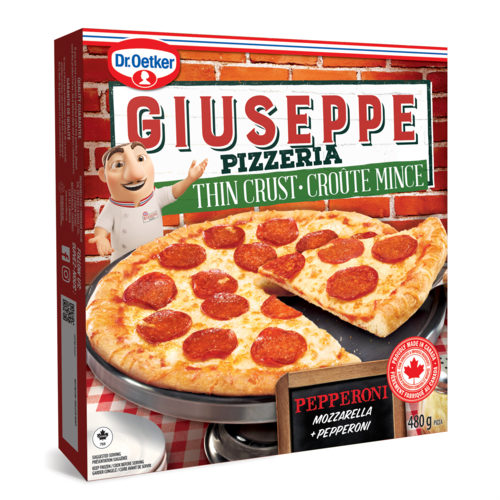 Giuseppe Croûte mince Pepperoni Produits