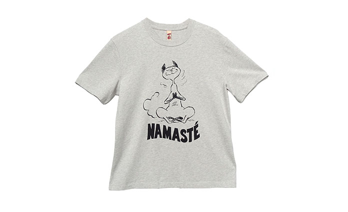 MAG x Jans: T-shirt NamastÃ© Light Grey