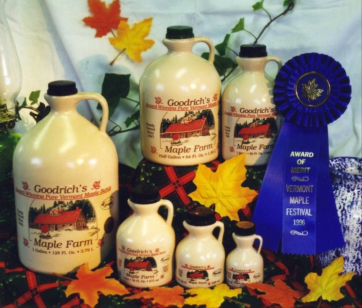 Goodrich maple syrup is a delicious additive to your fall fun adventures.